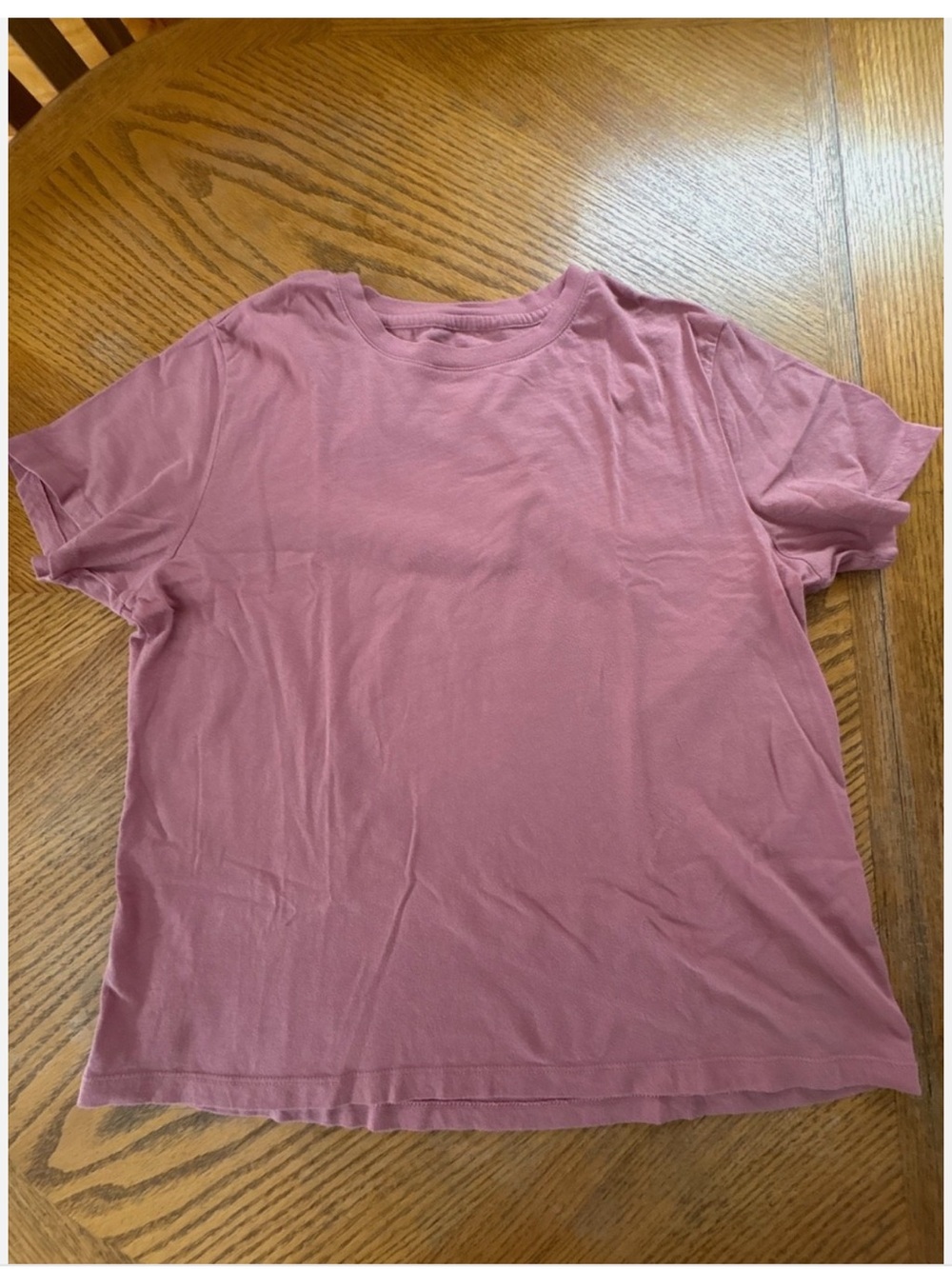 American Eagle Classic Crew Neck Women's T-Shirt rose pink Medium 100% Cotton